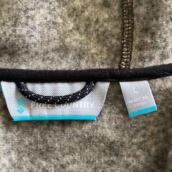 Free country woman’s zip up hoodie large - Picture 9 of 9